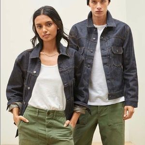 AE77 Selvedge Denim Jacket indigo wash